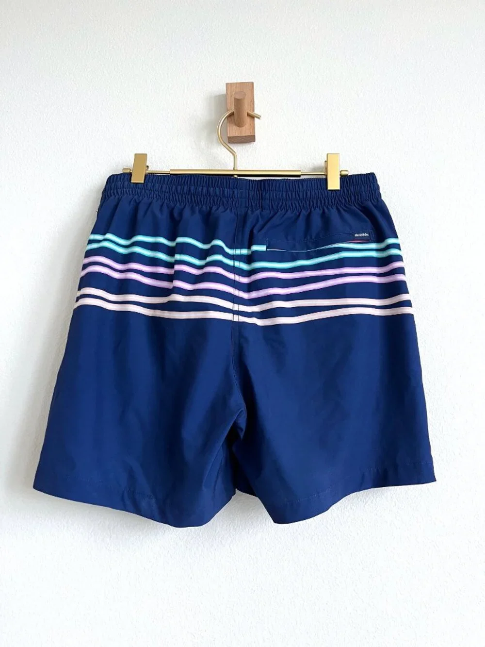 Chubbies Retro Nautical Striped Board Shorts Swim Trunks - 5.5